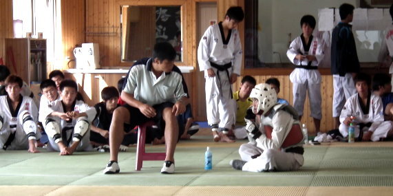 老師指導選手